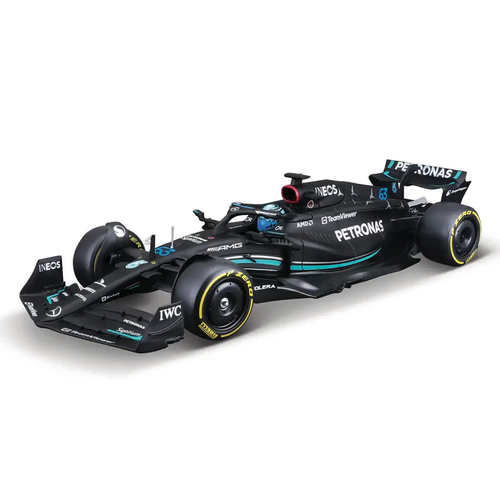 Авто-конструктор MERCEDES-AMG F1 W14 PERFORMANCE (1:24) Bburago (18-28510)