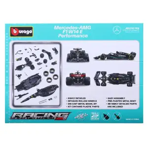 Авто-конструктор MERCEDES-AMG F1 W14 PERFORMANCE (1:24) Bburago (18-28510)