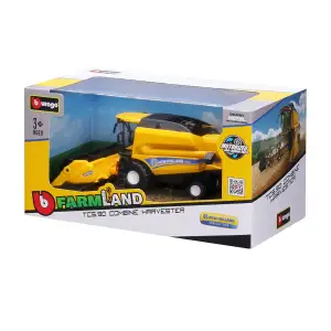 Автомодель ЗЕРНОЗБИРАЛЬНИЙ КОМБАЙН NEW HOLLAND TC5.90 (зі зерновою жаткою) Bburago (18-31721)