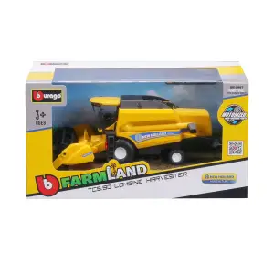 Автомодель ЗЕРНОЗБИРАЛЬНИЙ КОМБАЙН NEW HOLLAND TC5.90 (зі зерновою жаткою) Bburago (18-31721)