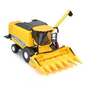Автомодель ЗЕРНОЗБИРАЛЬНИЙ КОМБАЙН NEW HOLLAND TC5.90 (з кукурузною жаткою) Bburago (18-31722)