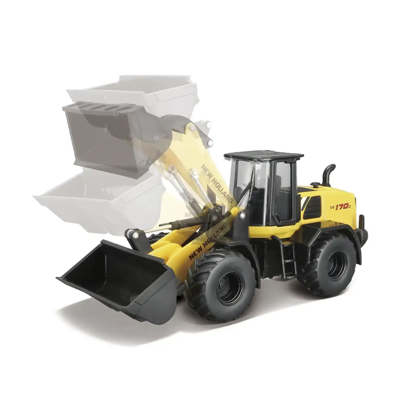 Автомодель серии Construction - ЭКСКАВАТОР NEW HOLLAND W170D Bburago (18-32083)