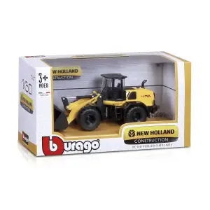 Автомодель серии Construction - ЭКСКАВАТОР NEW HOLLAND W170D Bburago (18-32083)