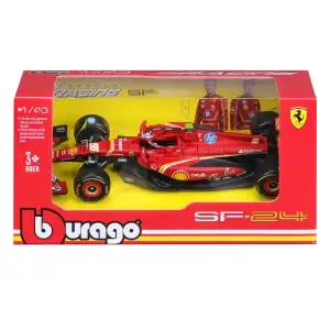 Автомодель FERRARI RACING - SF-24 (1:43) Bburago (18-36844)