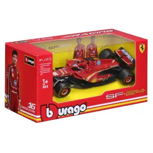 Автомодель FERRARI RACING - SF-24 (1:43) Bburago (18-36844)