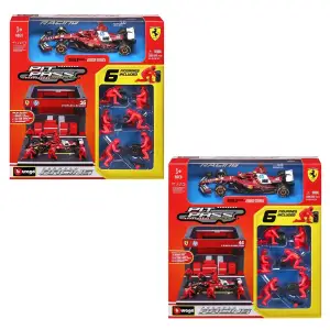 Ігровий набір - PIT PASS FERRARI SF-25 (1:43) Bburago (18-36865)