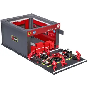 Ігровий набір - PIT PASS FERRARI SF-25 (1:43) Bburago (18-36865)