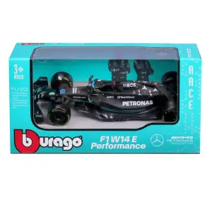 Автомодель - MERCEDES-AMG F1 W14 E PERFORMANCE (2023) (1:43) Bburago (18-38080)