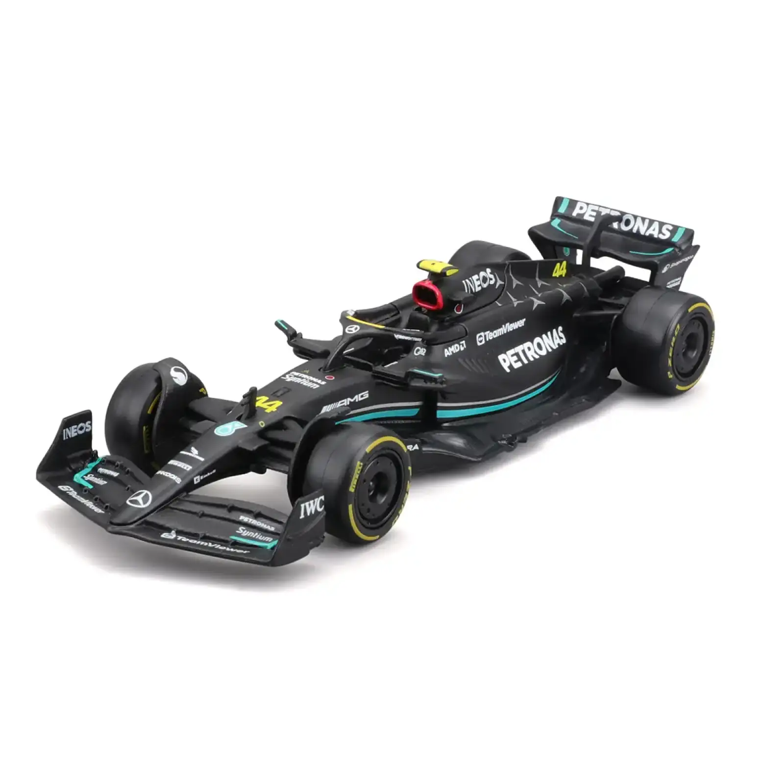 Автомодель - MERCEDES-AMG F1 W14 E PERFORMANCE (2023) (1:43) Bburago (18-38080)