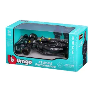Автомодель - MERCEDES-AMG F1 W14 E PERFORMANCE (2023) (1:43) Bburago (18-38080)