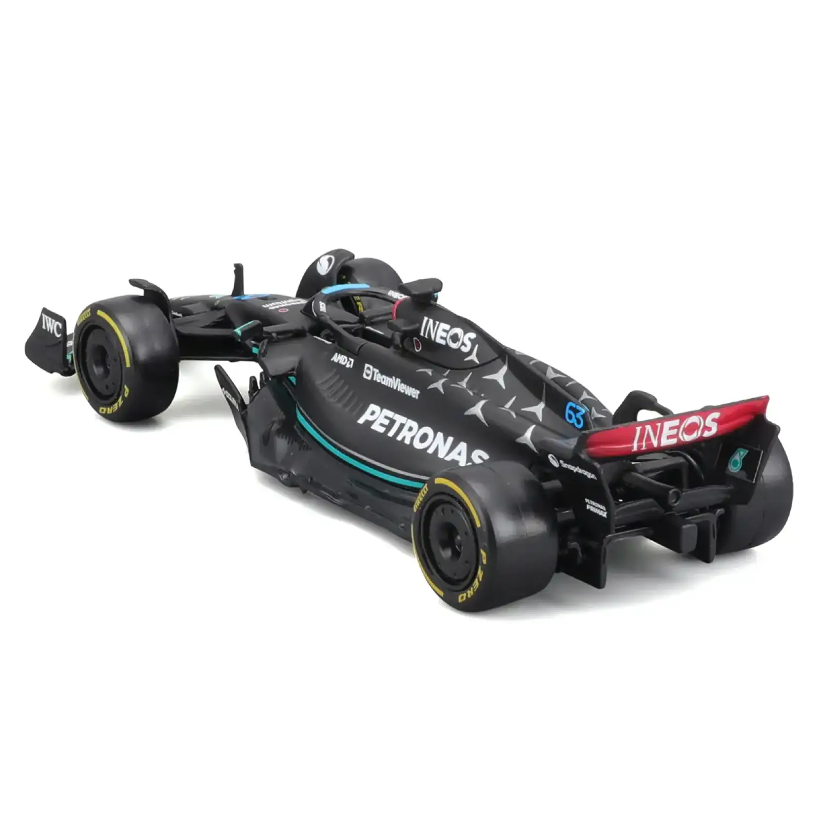 Автомодель - MERCEDES-AMG F1 W14 E PERFORMANCE (2023) (1:43) Bburago (18-38080)