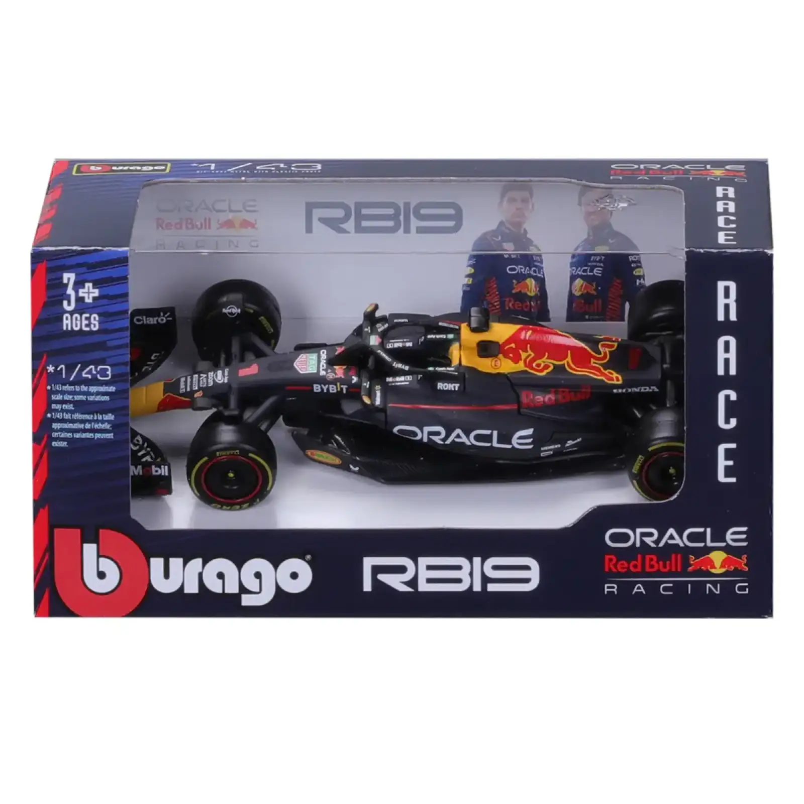 Автомодель - RED BULL RACING RB19 (2023) (1:43) Bburago (18-38082)