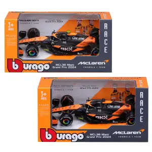 Автомодель MCLAREN F1 MCL38 (2024) (1:43) Bburago (18-38214)