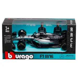 Автомодель – MERCEDES-AMG F1 W16 PETRONAS (2025) (1:43) Bburago (18-38237)