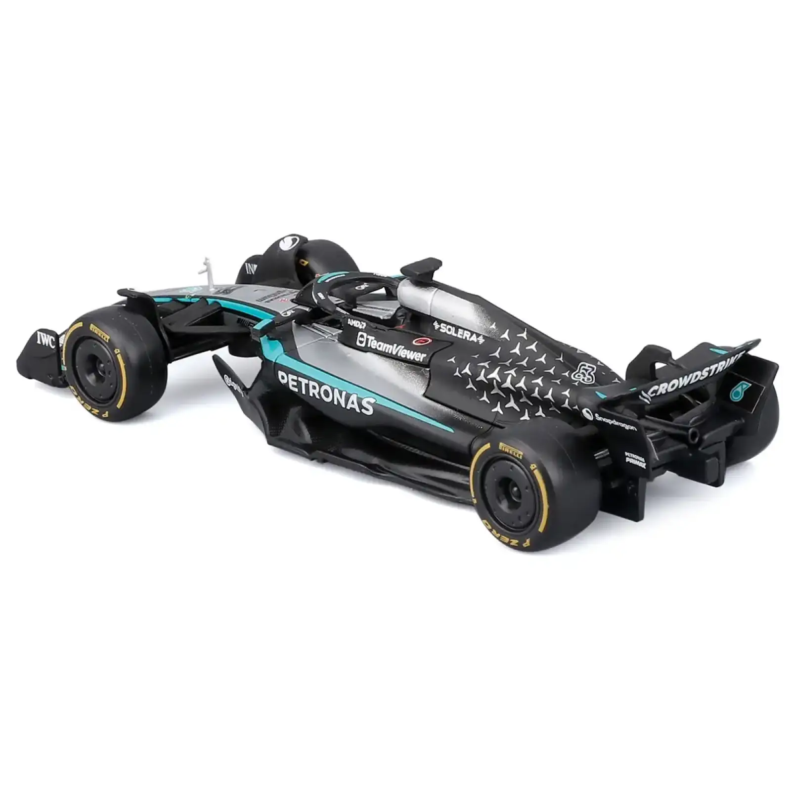 Автомодель – MERCEDES-AMG F1 W16 PETRONAS (2025) (1:43) Bburago (18-38237)