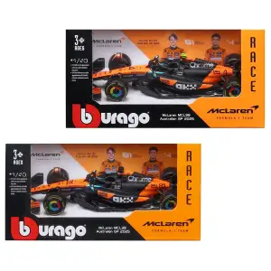Автомодель - MCLAREN F1 MCL39 (2025) (1:43) Bburago (18-38248)