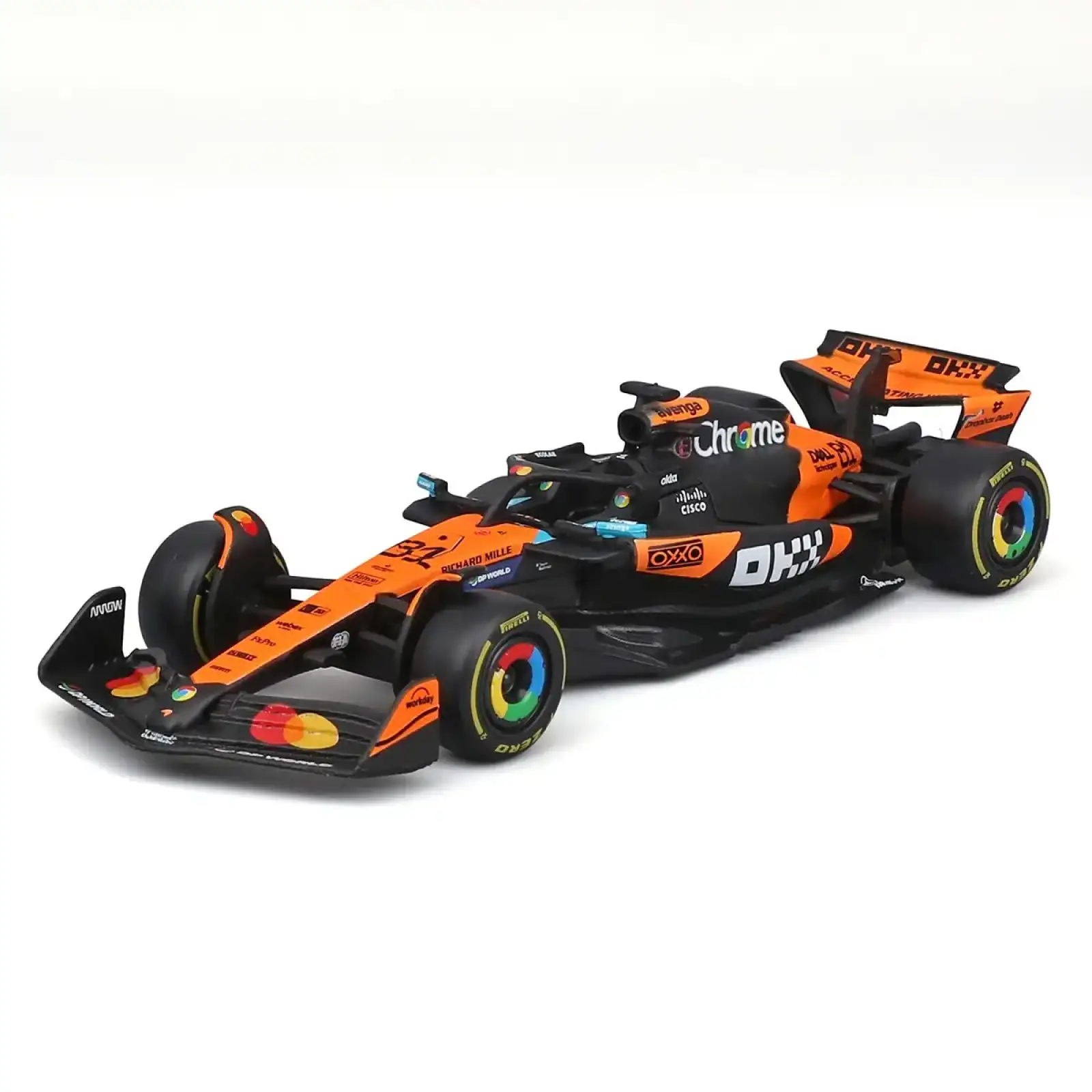 Автомодель - MCLAREN F1 MCL39 (2025) (1:43) Bburago (18-38248)