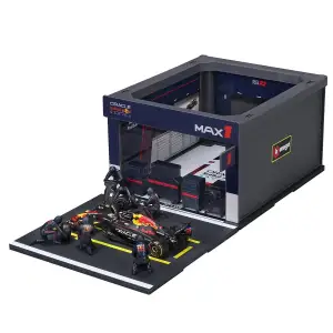 Игровой набор – PIT PASS ORACLE RED BULL RACING RB21 (2025) (1:43) Bburago (18-38459 (#1))