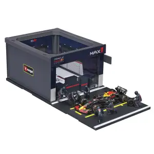 Игровой набор – PIT PASS ORACLE RED BULL RACING RB21 (2025) (1:43) Bburago (18-38459 (#1))