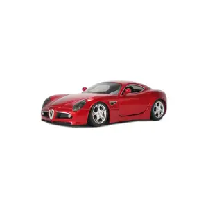 Автомодель - ALFA 8C COMPETIZIONE (2007) (червоний металік, 1:32) Bburago (18-43004)