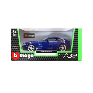 Автомодель - BMW Z4 M COUPE (синій металік, 1:32) Bburago (18-43007)