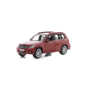 Автомодель - MERCEDES BENZ GLK-CLASS (асорті червоний, сріблястий, 1:32) Bburago (18-43016)