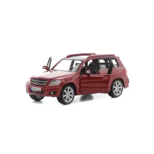 Автомодель - MERCEDES BENZ GLK-CLASS (асорті червоний, сріблястий, 1:32) Bburago (18-43016)