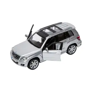 Автомодель - MERCEDES BENZ GLK-CLASS (асорті червоний, сріблястий, 1:32) Bburago (18-43016)