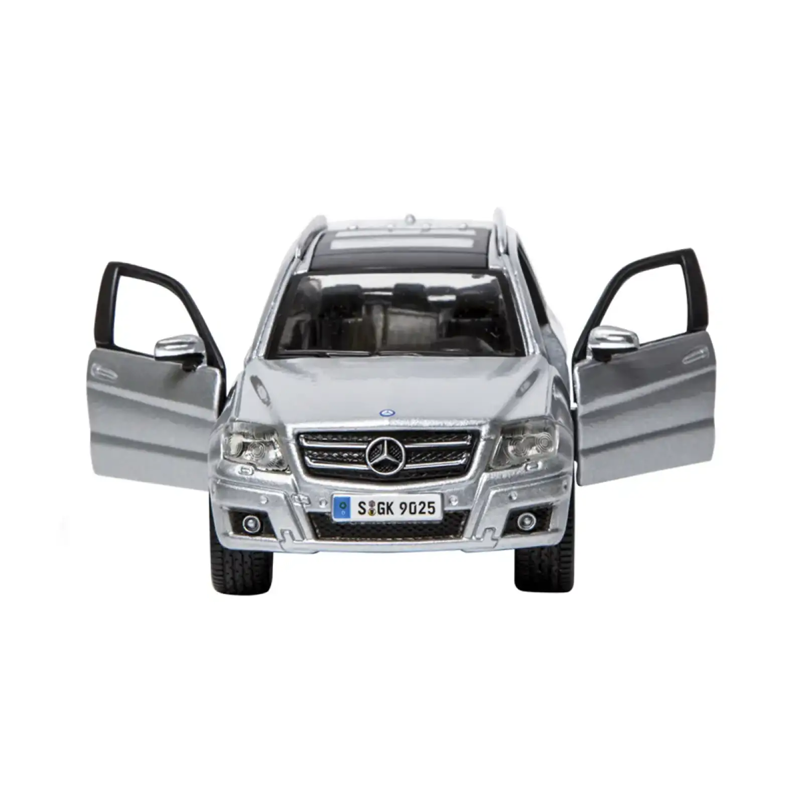 Автомодель - MERCEDES BENZ GLK-CLASS (асорті червоний, сріблястий, 1:32) Bburago (18-43016)