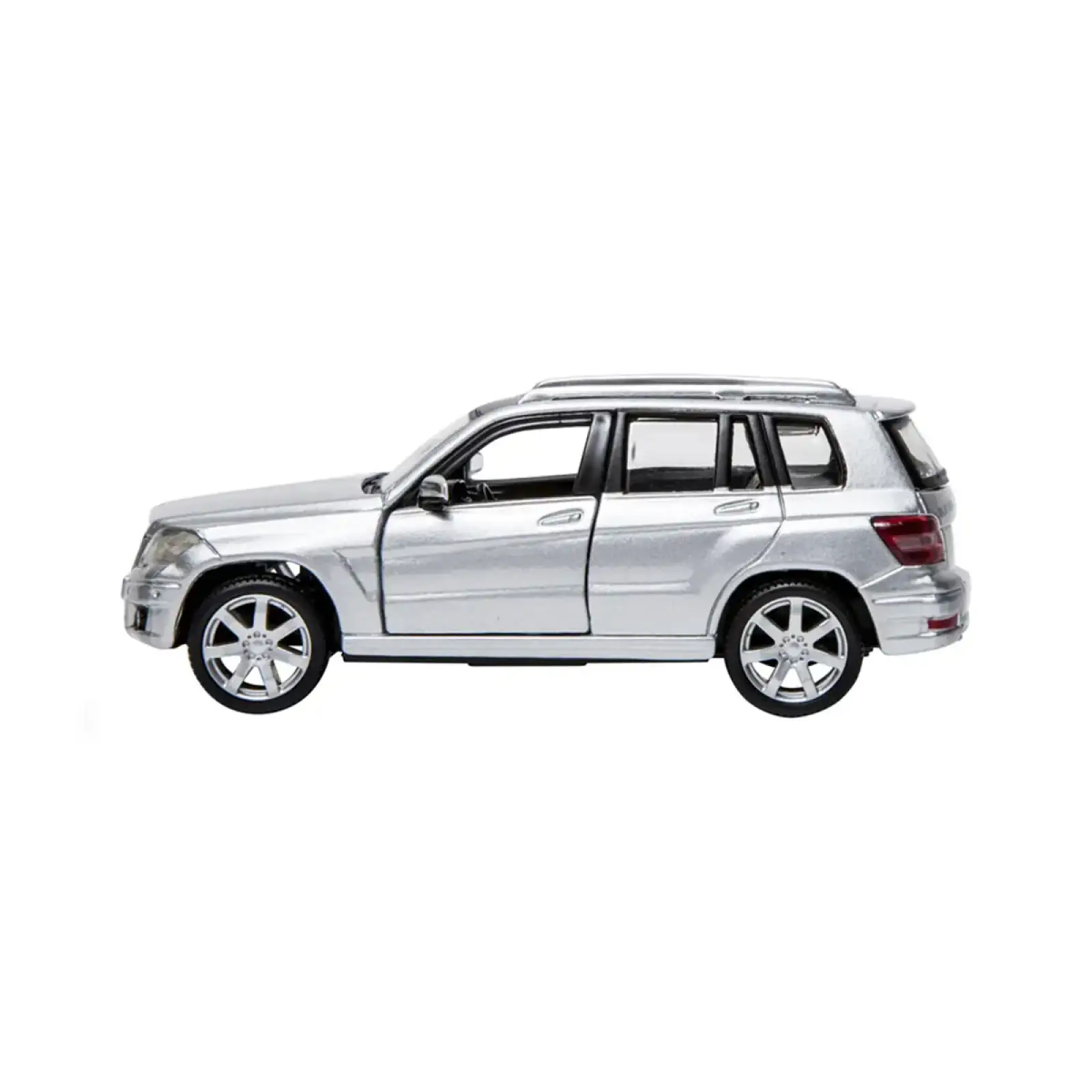 Автомодель - MERCEDES BENZ GLK-CLASS (асорті червоний, сріблястий, 1:32) Bburago (18-43016)