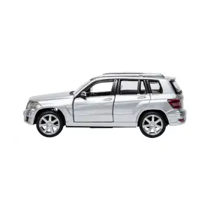 Автомодель - MERCEDES BENZ GLK-CLASS (асорті червоний, сріблястий, 1:32) Bburago (18-43016)