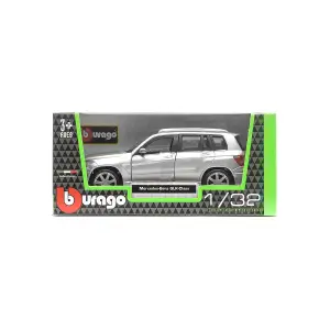 Автомодель - MERCEDES BENZ GLK-CLASS (асорті червоний, сріблястий, 1:32) Bburago (18-43016)