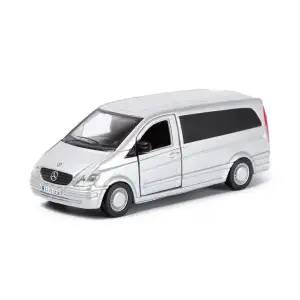 Автомодель - MERCEDES-BENZ VITO (асорті сріблястий, чорний1:32) Bburago (18-43028)
