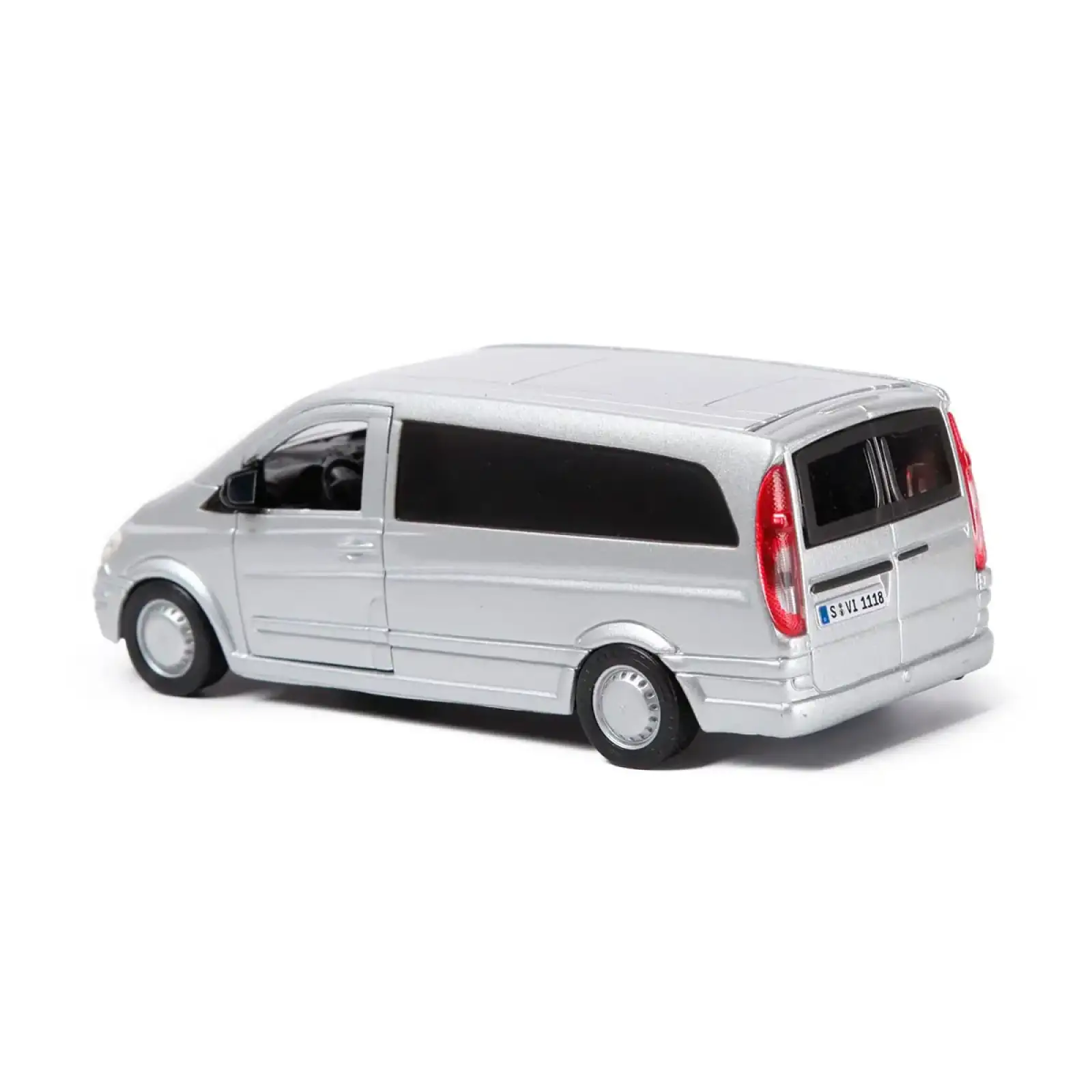 Автомодель - MERCEDES-BENZ VITO (асорті сріблястий, чорний1:32) Bburago (18-43028)