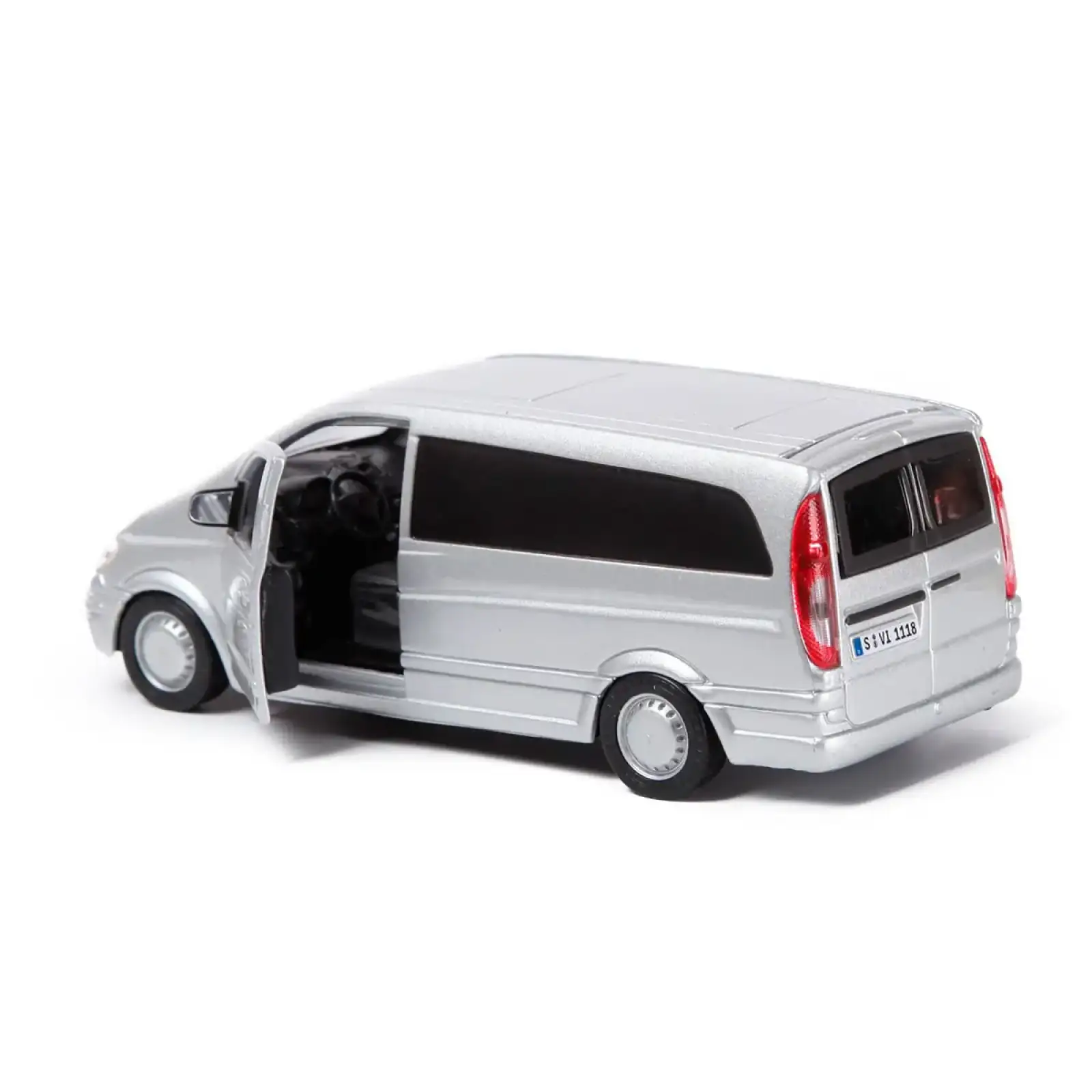 Автомодель - MERCEDES-BENZ VITO (асорті сріблястий, чорний1:32) Bburago (18-43028)
