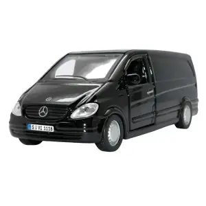 Автомодель - MERCEDES-BENZ VITO (асорті сріблястий, чорний1:32) Bburago (18-43028)