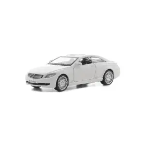 Автомодель - MERCEDES-BENZ CL-550 (бiлий, чорний, 1:32) Bburago (18-43032)