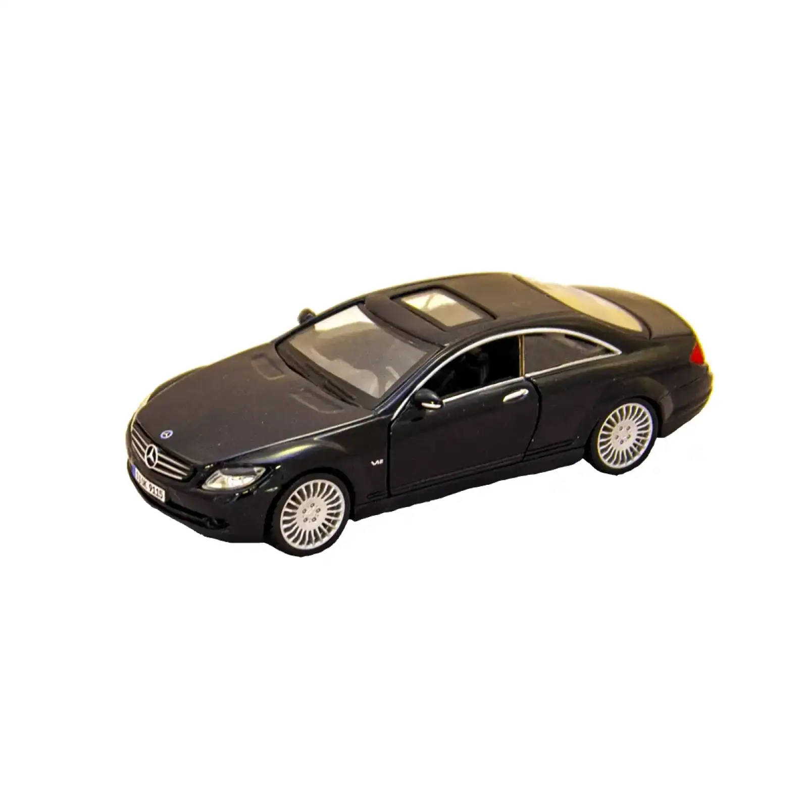 Автомодель - MERCEDES-BENZ CL-550 (бiлий, чорний, 1:32) Bburago (18-43032)