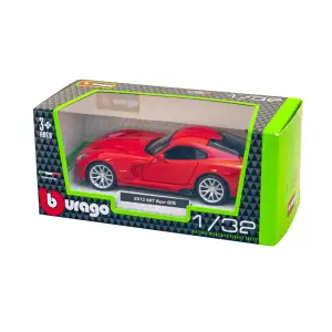 Автомодель - SRT VIPER GTS (2013) (червоний, 1:32) Bburago (18-43033)