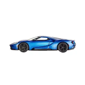 Автомодель FORD GT (голубой металлик, серебристый металлик, 1:32) Bburago (18-43043)