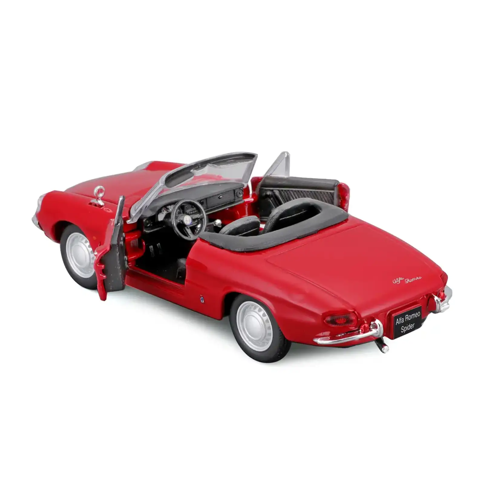 Автомодель – ALFA ROMEO SPIDER 1966 (1:32) Bburago (18-43047)