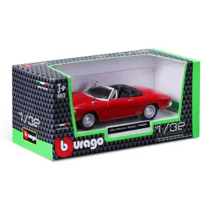 Автомодель – ALFA ROMEO SPIDER 1966 (1:32) Bburago (18-43047)