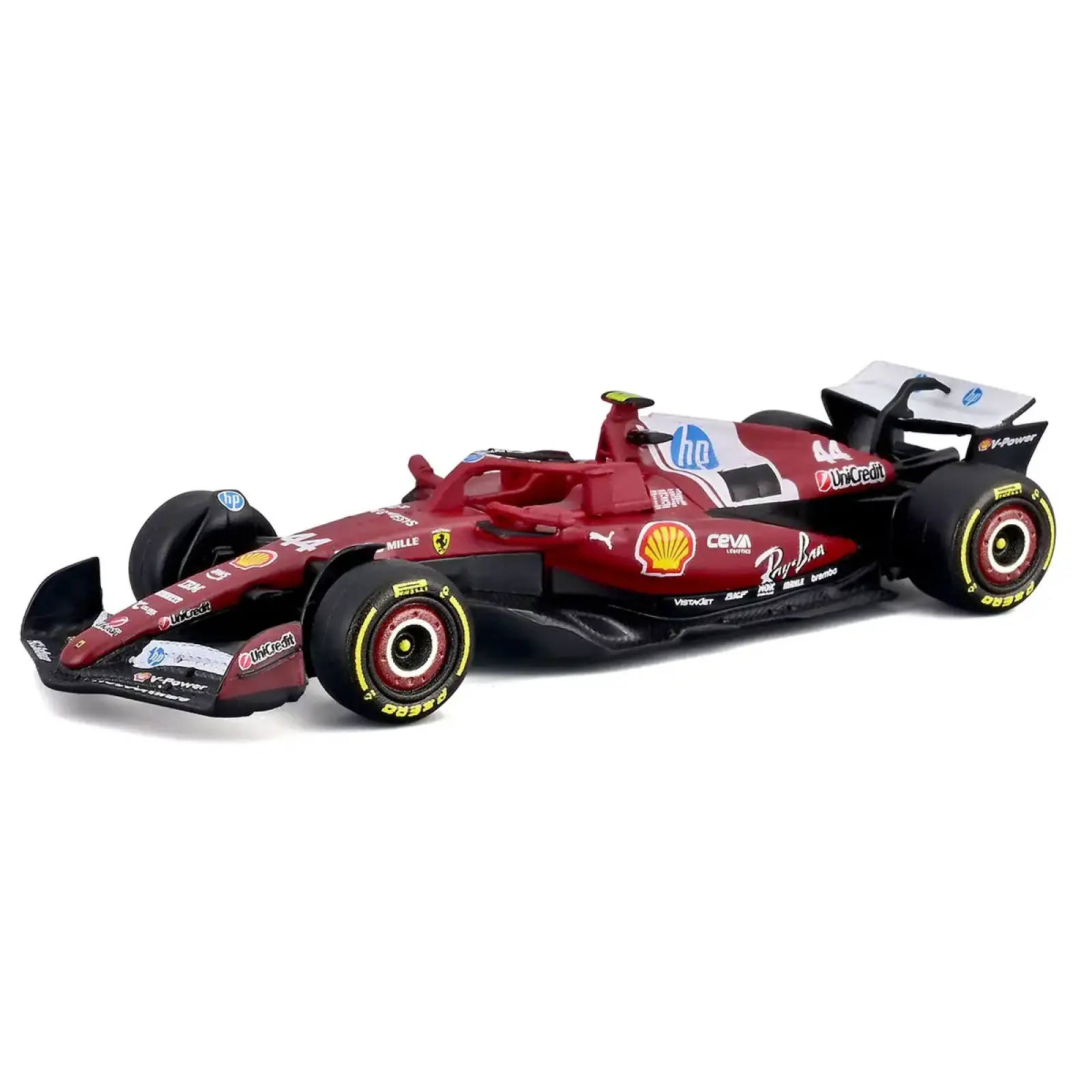 Автомодель - FERRARI SF-25 (2025) (1:64) Bburago (18-56801)