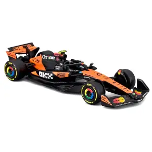 Автомодель - MCLAREN F1 MCL39 (2025) (1:64) Bburago (18-58001)