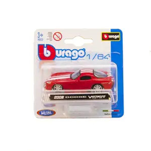 Автомоделі МІНІ-МОДЕЛІ В ДИСПЕНСЕРІ (асорті, 1:64) Bburago (18-59000)