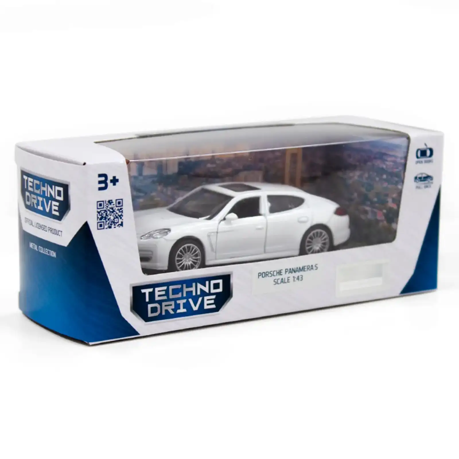Автомодель PORSCHE PANAMERA S (белый) TechnoDrive (250254)
