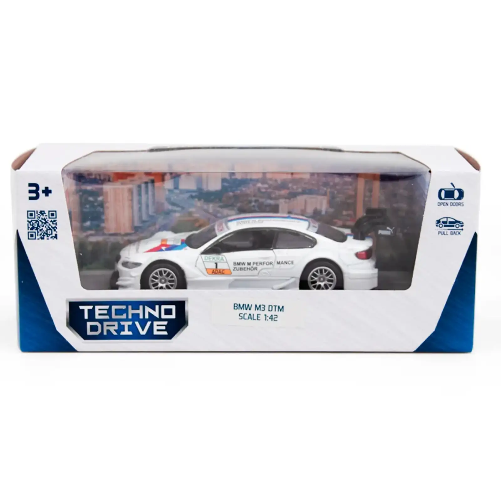 Автомодель - BMW M3 DTM (білий) TechnoDrive (250256)