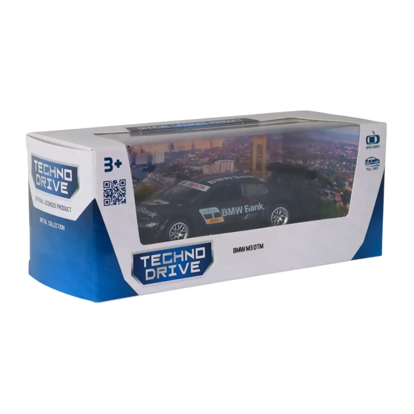Автомодель BMW M3 DTM (черный) TechnoDrive (250257Bl)