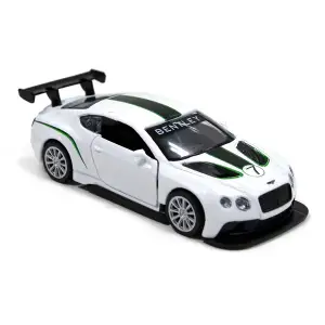 Автомодель - BENTLEY CONTINENTAL GT3 (білий) TechnoDrive (250258)