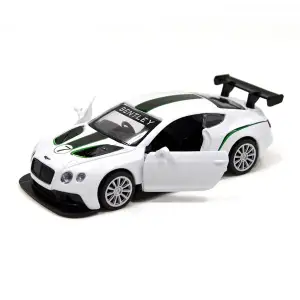 Автомодель - BENTLEY CONTINENTAL GT3 (білий) TechnoDrive (250258)